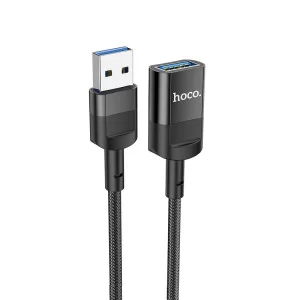 Кабель Hoco U107 USB male to USB female USB3.0 (1.2м) [Black]